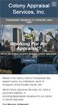 Mobile Screenshot of colonyappraisals.com